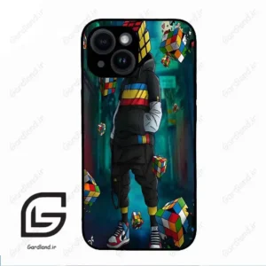 قاب گوشی آیفون 14 (Iphone 14 ) طرح مکعب کد 2229