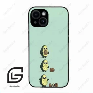 قاب گوشی آیفون 14 (Iphone 14 ) طرح اووکادو کد 2258
