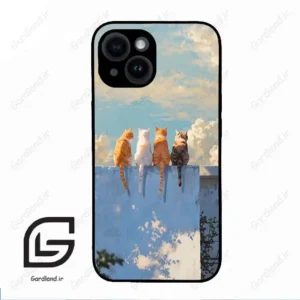 قاب گوشی آیفون 14 (Iphone 14 ) طرح گربه کد 2367