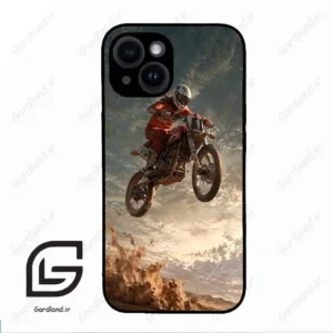 قاب گوشی آیفون 14 (Iphone 14 ) طرح موتورسوار کد 2369