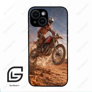 قاب گوشی آیفون 14 (Iphone 14 ) طرح موتورسوار کد 2370