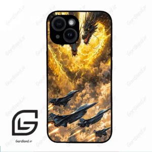 قاب گوشی آیفون 14 (Iphone 14 ) طرح گودزیلا کد 2377