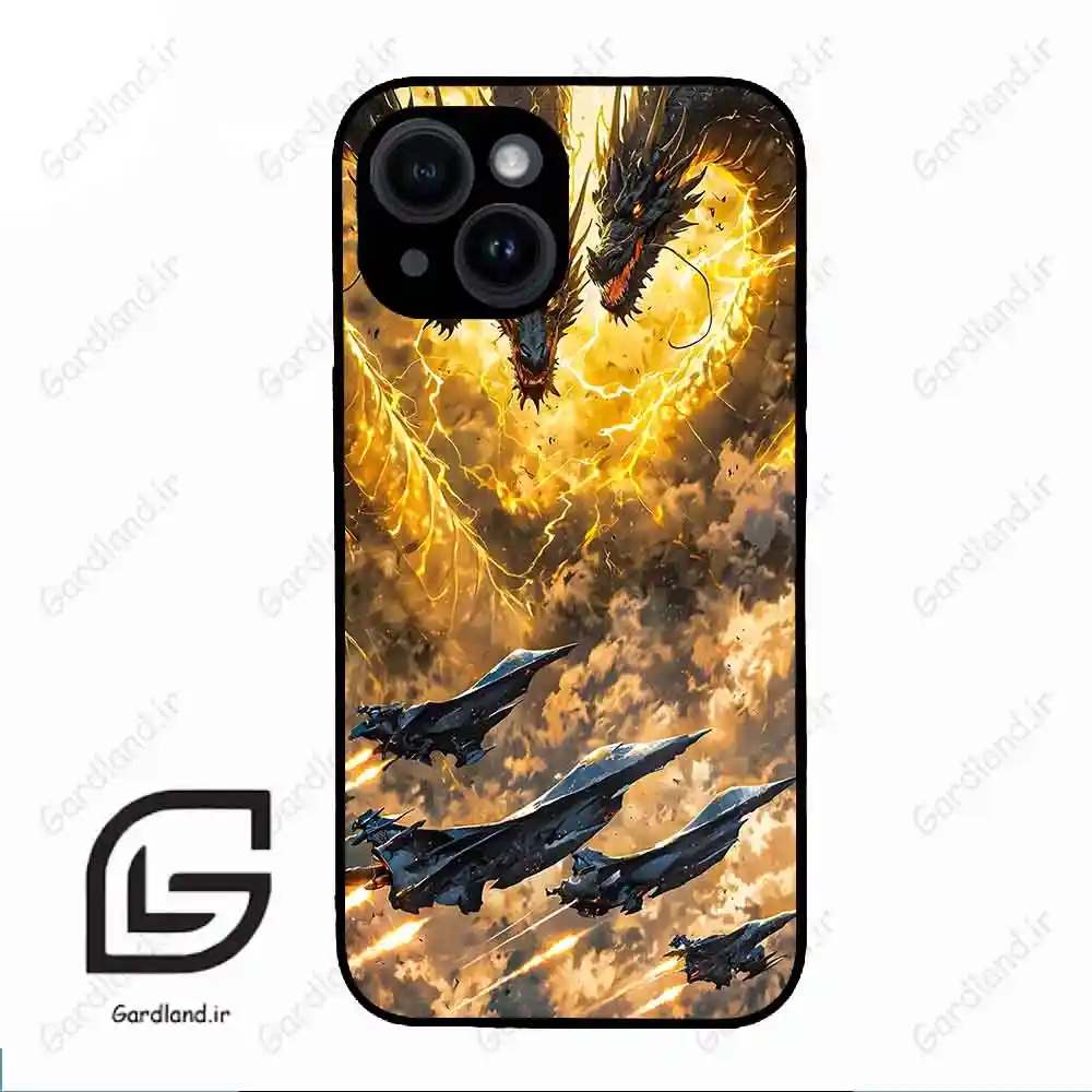 قاب گوشی آیفون 14 (Iphone 14 ) طرح گودزیلا کد 2377