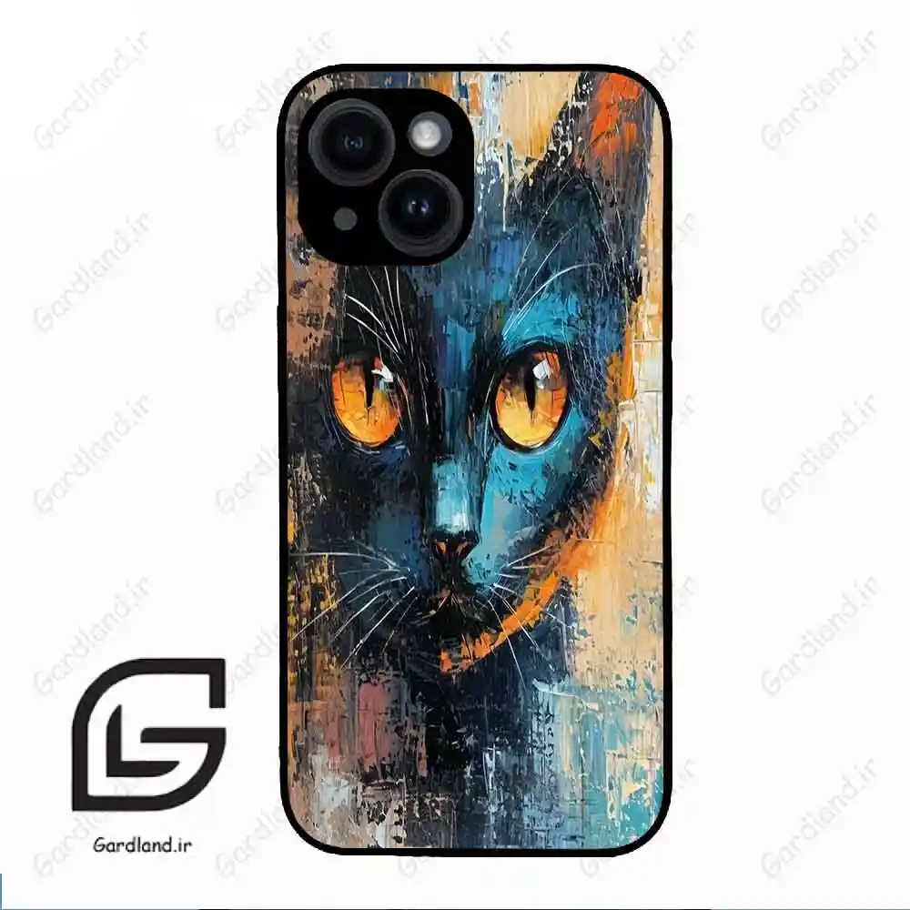 قاب گوشی آیفون 14 (Iphone 14 ) طرح گربه کد 2397