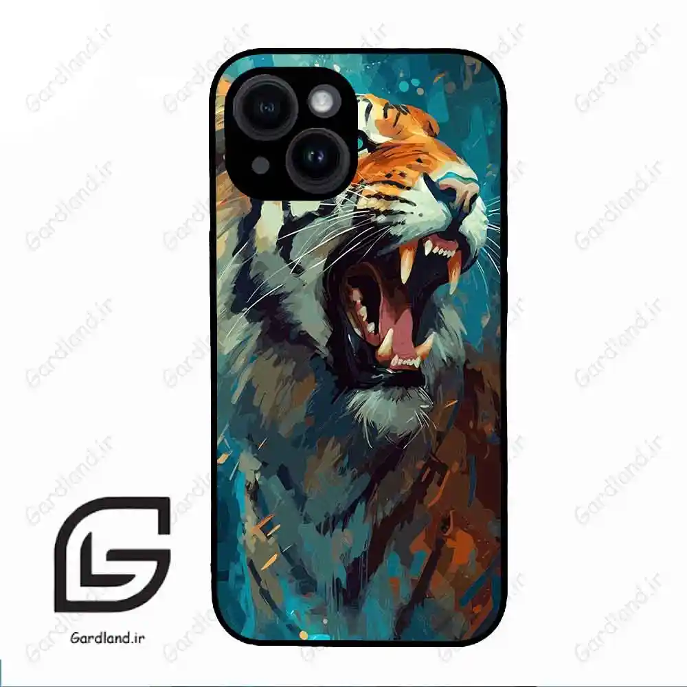 قاب گوشی آیفون 14 (Iphone 14 ) طرح ببر کد 2409