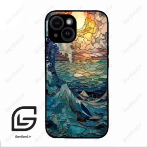 قاب گوشی آیفون 14 (Iphone 14 ) طرح موج کد 2413