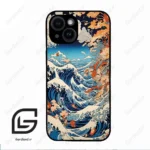 قاب گوشی آیفون 14 (Iphone 14 ) طرح موج کد 2418