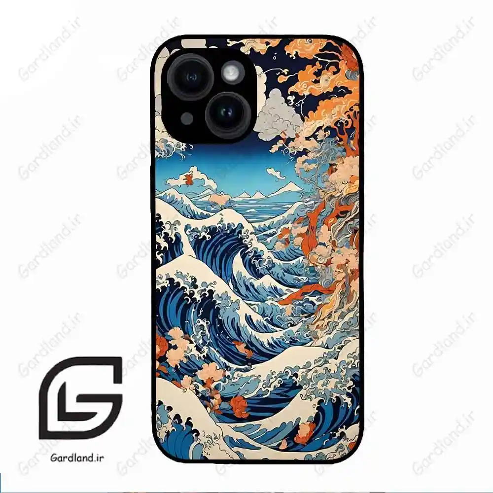 قاب گوشی آیفون 14 (Iphone 14 ) طرح موج کد 2418
