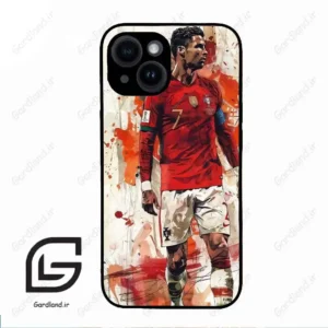قاب گوشی آیفون 14 (Iphone 14 ) طرح رونالدو کد 2419