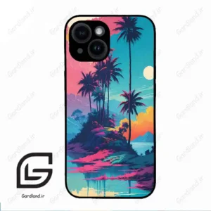 قاب گوشی آیفون 14 (Iphone 14 ) طرح جزیره کد 2461