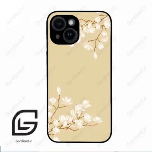 قاب گوشی آیفون 14 (Iphone 14 ) طرح شکوفه کد 2525