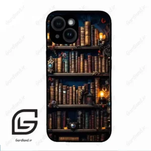 قاب گوشی آیفون 14 (Iphone 14 ) طرح کتابخانه کد 2541