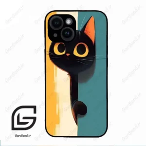 قاب گوشی آیفون 14 (Iphone 14 ) طرح گربه کد 2581