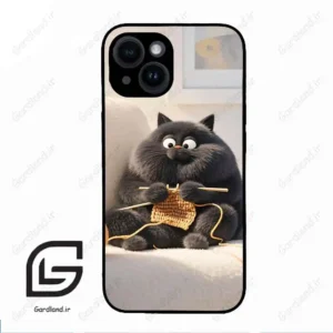 قاب گوشی آیفون 14 (Iphone 14 ) طرح گربه کد 2639