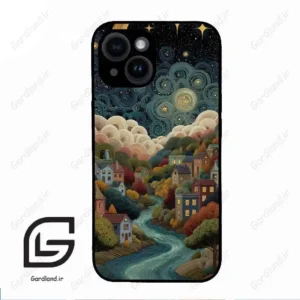 قاب گوشی آیفون 14 (Iphone 14 ) طرح دهکده کد 2736