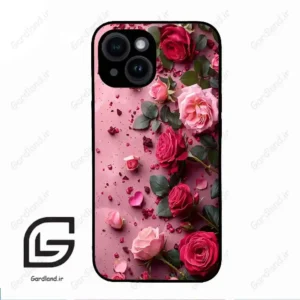قاب گوشی آیفون 14 (Iphone 14 ) طرح رز کد 2744