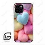 قاب گوشی آیفون 14 (Iphone 14 ) طرح قلبی کد 2782