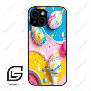 قاب گوشی آیفون 14 (Iphone 14 ) طرح رنگارنگ کد 2793