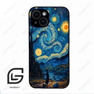 قاب گوشی آیفون 14 (Iphone 14 ) طرح شب کد 2801