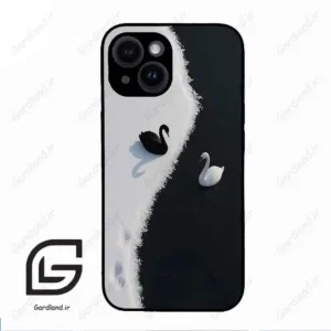 قاب گوشی آیفون 14 (Iphone 14 ) طرح قو کد 2804