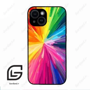 قاب گوشی آیفون 14 (Iphone 14 ) طرح رنگارنگ کد 2877