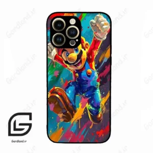 قاب گوشی آیفون 14 پرو (Iphone 14 Pro ) طرح سوپرماریو کد 2016
