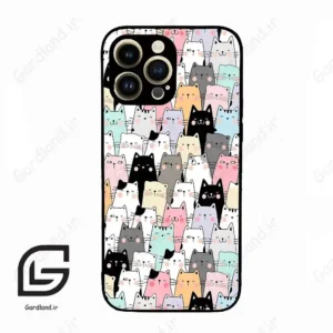 قاب گوشی آیفون 14 پرو (Iphone 14 Pro ) طرح گربه کد 2019
