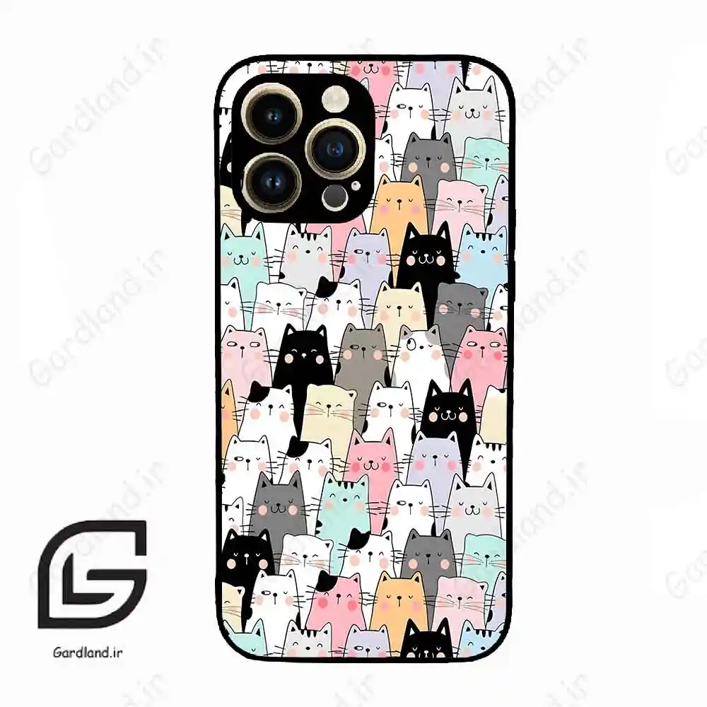 قاب گوشی آیفون 14 پرو (Iphone 14 Pro ) طرح گربه کد 2019