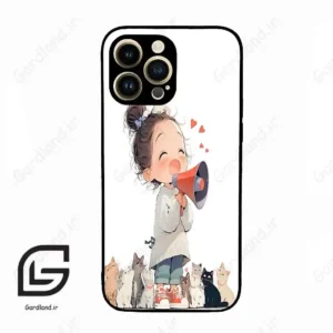 قاب گوشی آیفون 14 پرو (Iphone 14 Pro ) طرح دخترانه کد 2027