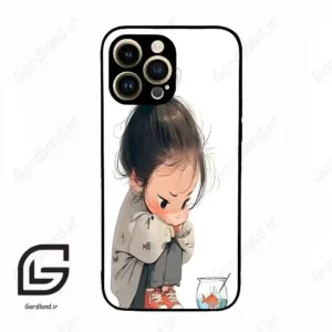 قاب گوشی آیفون 14 پرو (Iphone 14 Pro ) طرح دخترانه کد 2028
