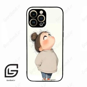 قاب گوشی آیفون 14 پرو (Iphone 14 Pro ) طرح دختر کد 2057