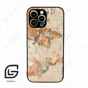 قاب گوشی آیفون 14 پرو (Iphone 14 Pro ) طرح نقشه کد 2187