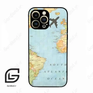 قاب گوشی آیفون 14 پرو (Iphone 14 Pro ) طرح نقشه کد 2243