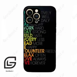 قاب گوشی آیفون 14 پرو (Iphone 14 Pro ) طرح متن کد 2332