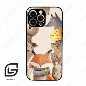 قاب گوشی آیفون 14 پرو (Iphone 14 Pro ) طرح حیوانات کد 2338