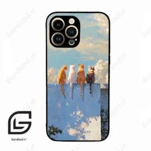 قاب گوشی آیفون 14 پرو (Iphone 14 Pro ) طرح گربه کد 2367