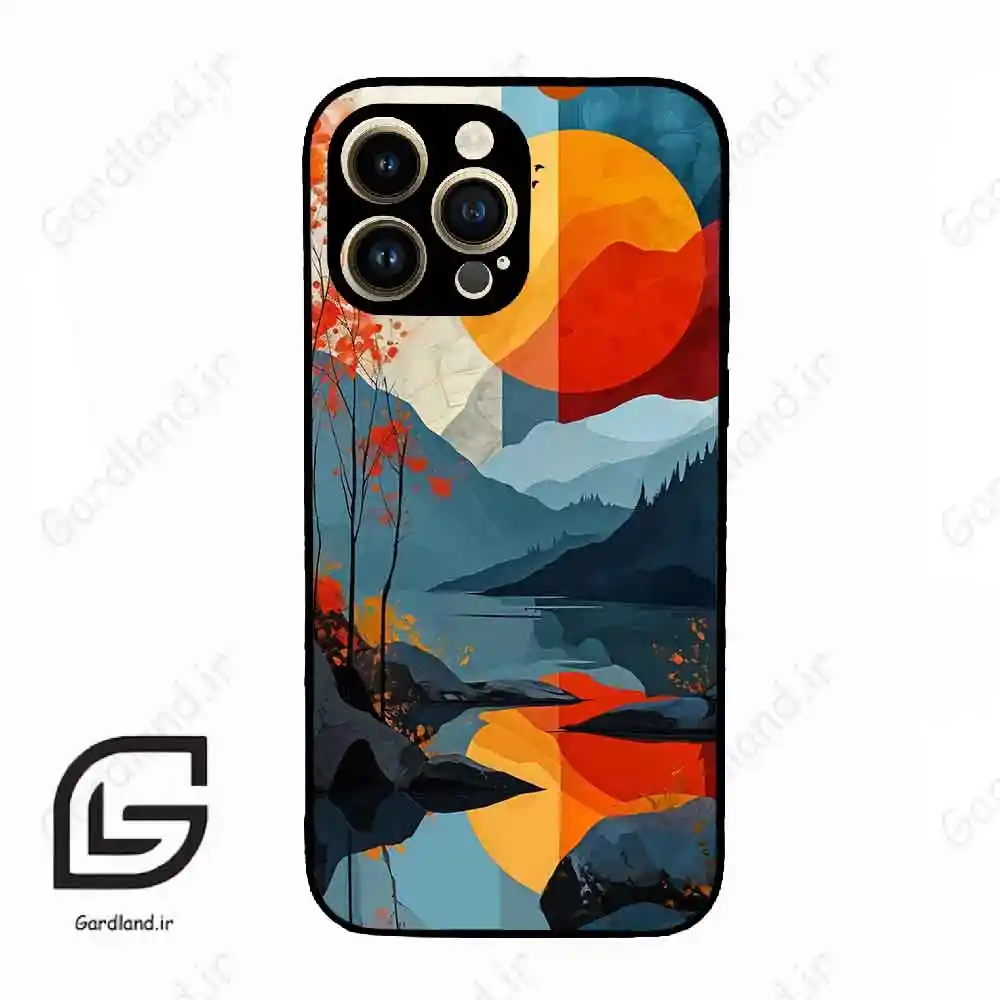 قاب گوشی آیفون 14 پرو (Iphone 14 Pro ) طرح طبیعت کد 2400