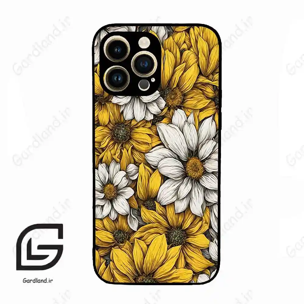 قاب گوشی آیفون 14 پرو (Iphone 14 Pro ) طرح گل کد 2402