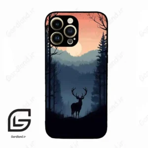 قاب گوشی آیفون 14 پرو (Iphone 14 Pro ) طرح گوزن کد 2406