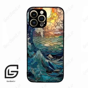 قاب گوشی آیفون 14 پرو (Iphone 14 Pro ) طرح موج کد 2413