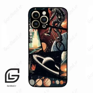 قاب گوشی آیفون 14 پرو (Iphone 14 Pro ) طرح فضانورد کد 2415