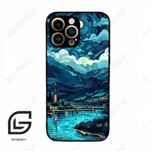 قاب گوشی آیفون 14 پرو (Iphone 14 Pro ) طرح شب کد 2425