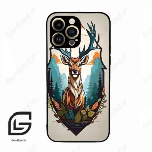 قاب گوشی آیفون 14 پرو (Iphone 14 Pro ) طرح گوزن کد 2429