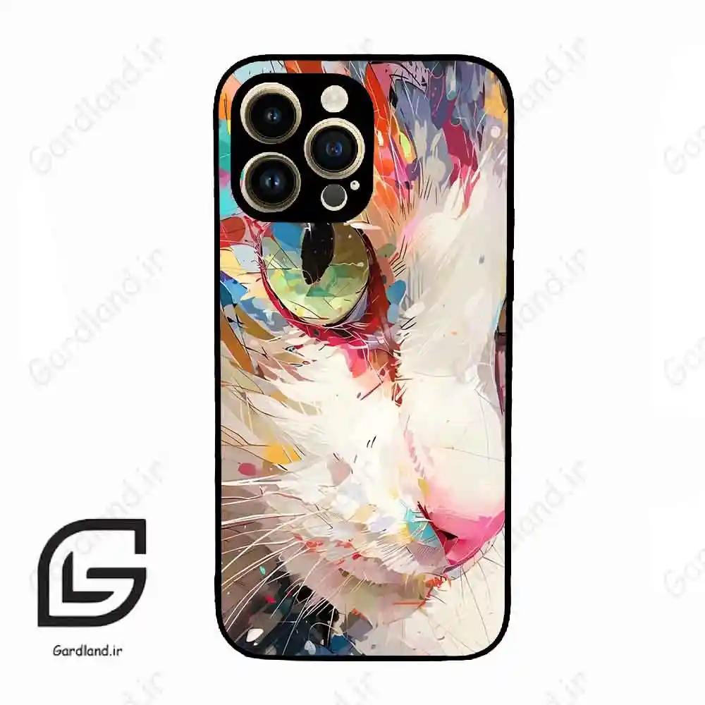 قاب گوشی آیفون 14 پرو (Iphone 14 Pro ) طرح گربه کد 2437
