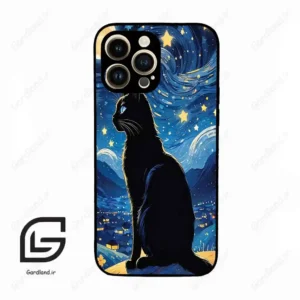 قاب گوشی آیفون 14 پرو (Iphone 14 Pro ) طرح گربه کد 2438