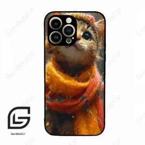 قاب گوشی آیفون 14 پرو (Iphone 14 Pro ) طرح گربه کد 2440