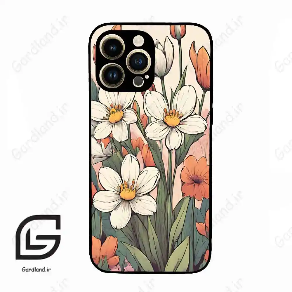 قاب گوشی آیفون 14 پرو (Iphone 14 Pro ) طرح گل کد 2475