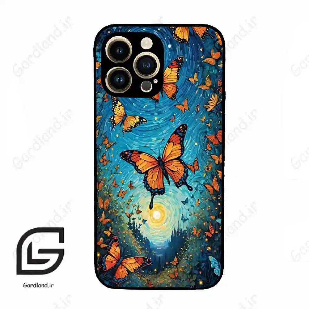 قاب گوشی آیفون 14 پرو (Iphone 14 Pro ) طرح پروانه کد 2479