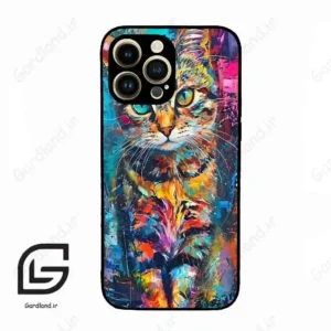 قاب گوشی آیفون 14 پرو (Iphone 14 Pro ) طرح گربه کد 2488