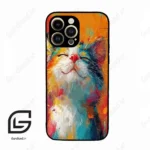 قاب گوشی آیفون 14 پرو (Iphone 14 Pro ) طرح گربه کد 2489